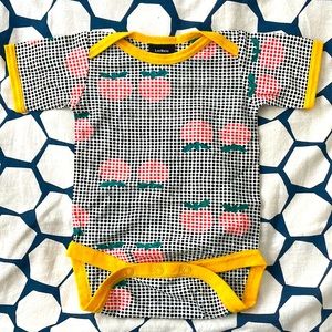 Lee Marie baby onesie (vintage fabric)